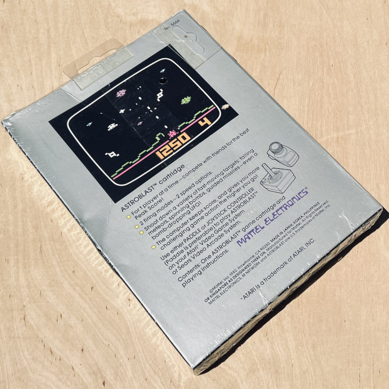 ATARI 2600 - Astroblast - NIB