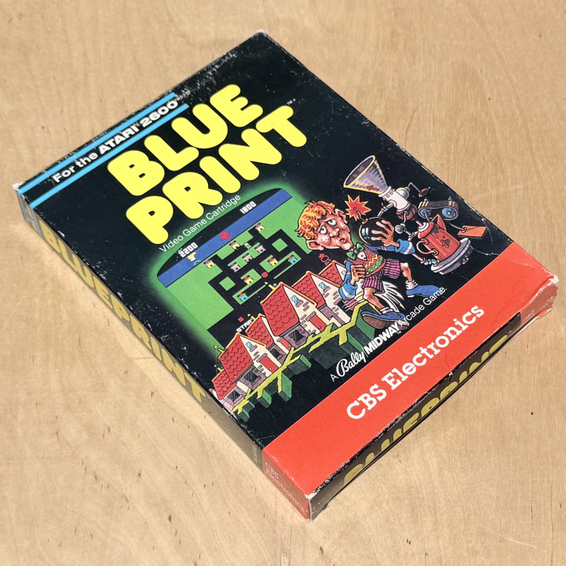 ATARI 2600 - CBS Blue Print - CIB