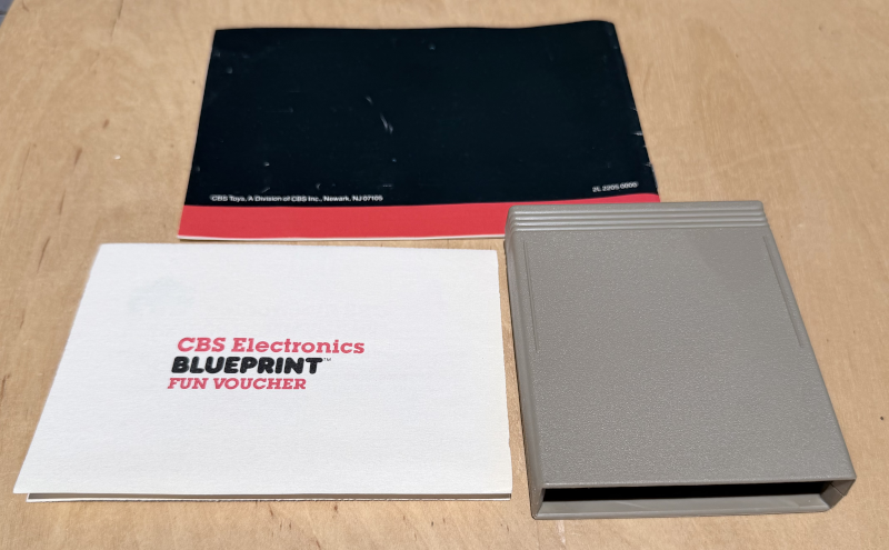 ATARI 2600 - CBS Blue Print - CIB