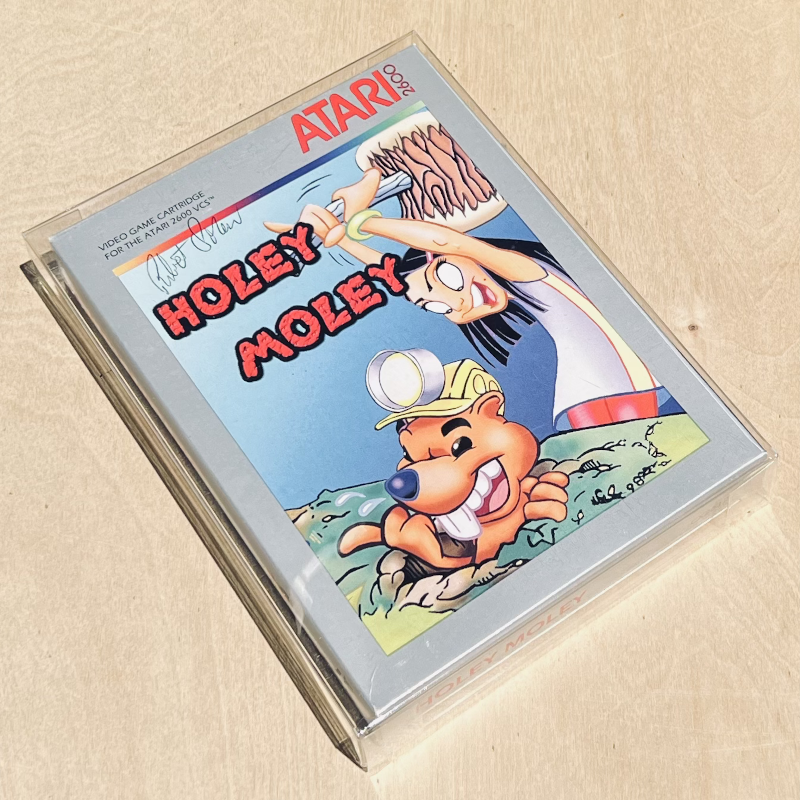 ATARI 2600 - Holey Moley (Autographed) - NIB