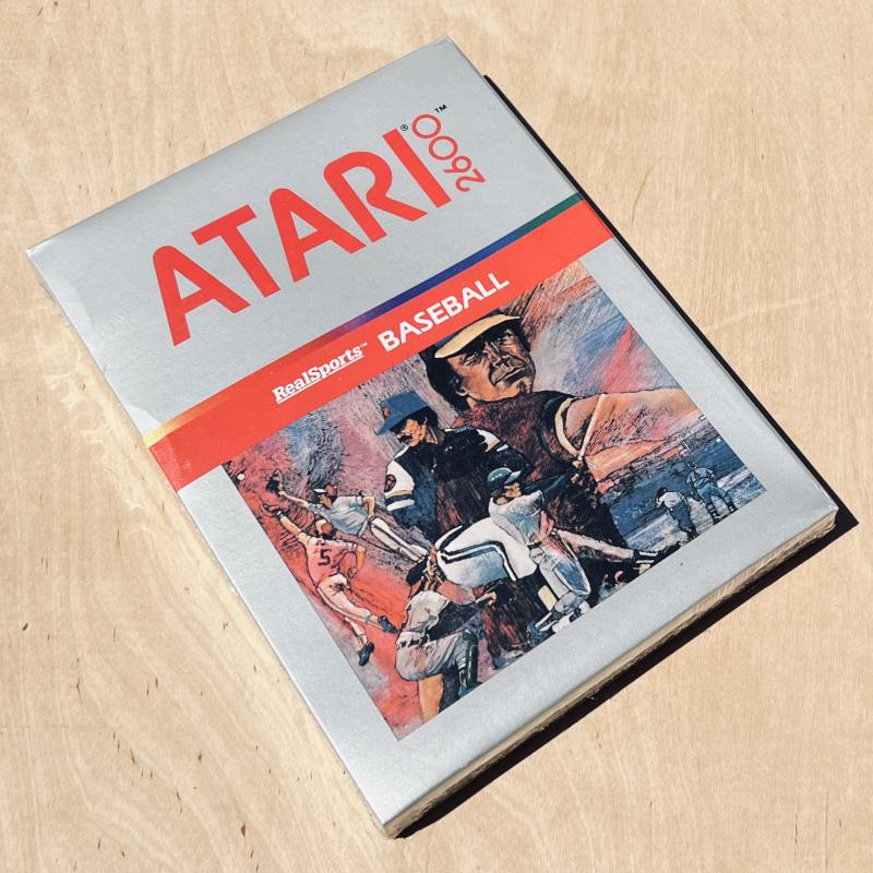 ATARI 2600 - Realsports Baseball - NIB