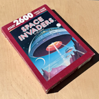 ATARI 2600 - Space Invaders Silver Label - Boxed