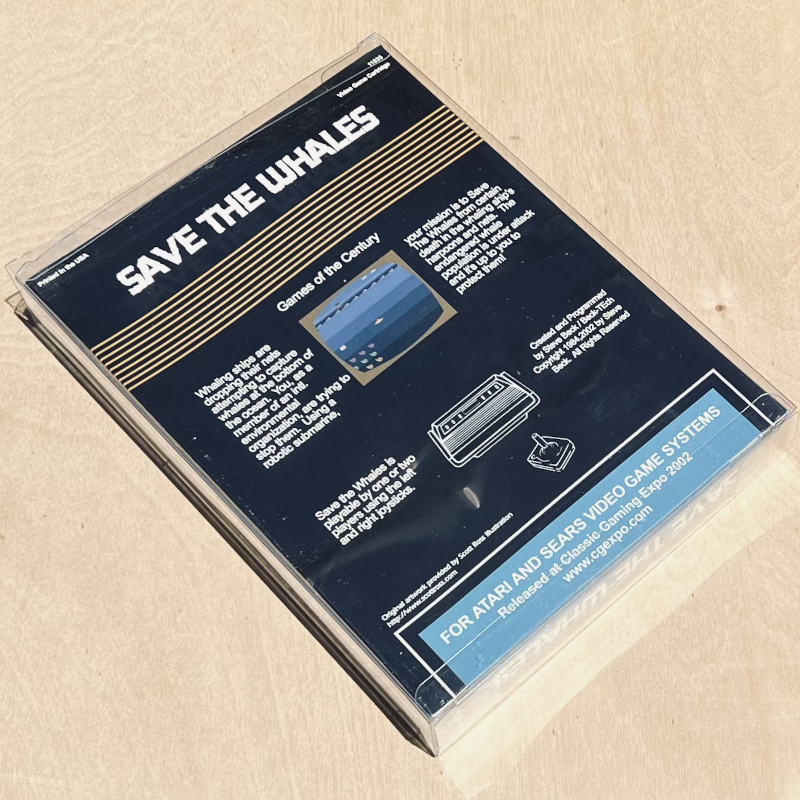 ATARI 2600 - Save The Whales - NIB