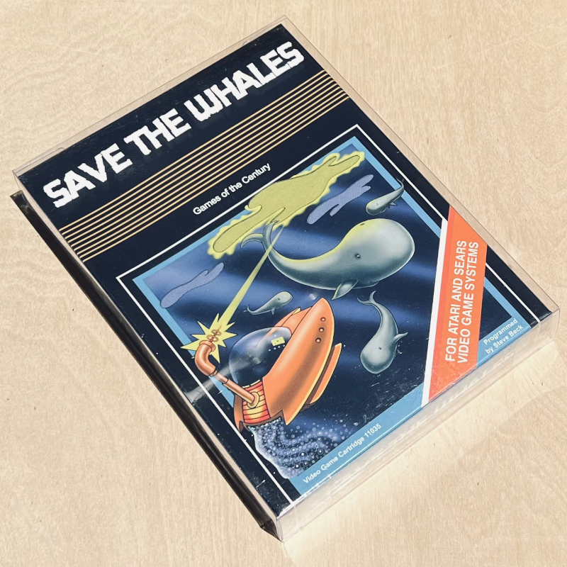ATARI 2600 - Save The Whales - NIB