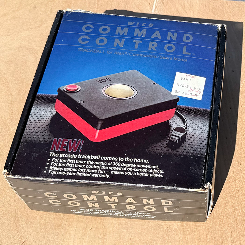ATARI 2600 - Wico Command TrakBall - NIB