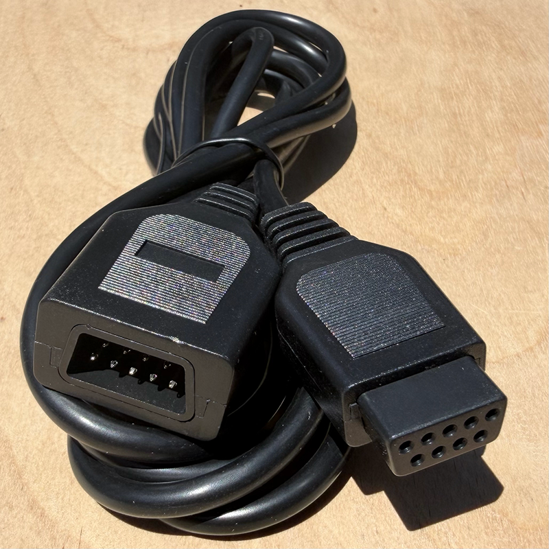 ATARI 2600 / 7800 / C64 etc. - Generic Extension Cord - NEW