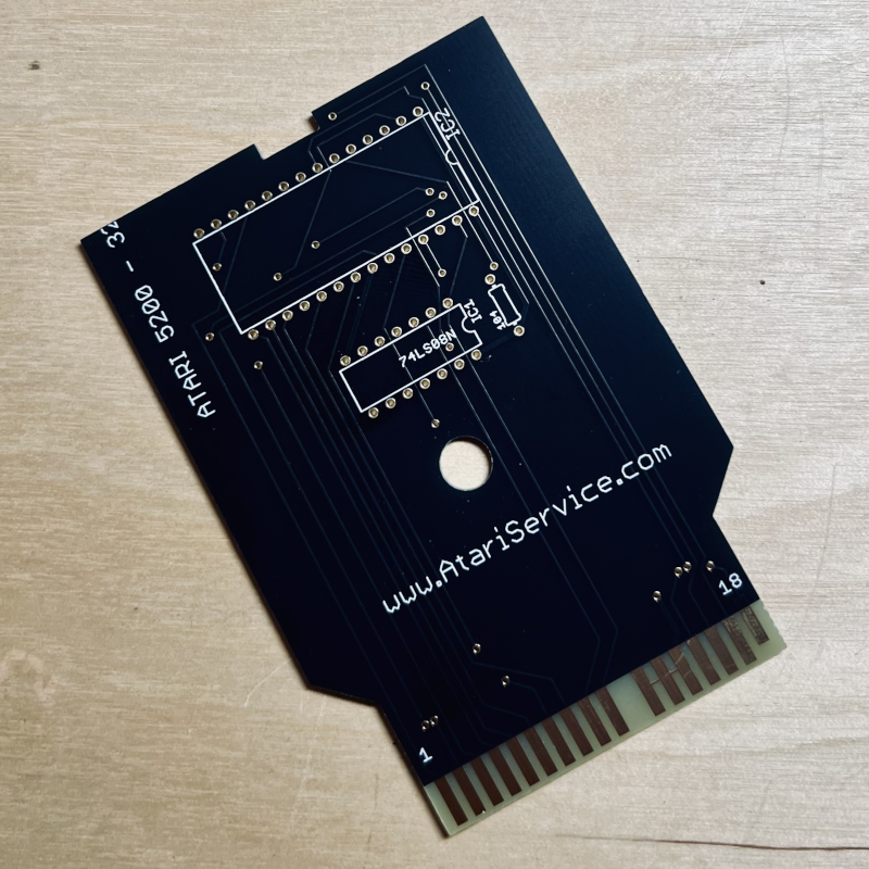 ATARI 5200 - Homebrew PCB For 32K Games - NEW!
