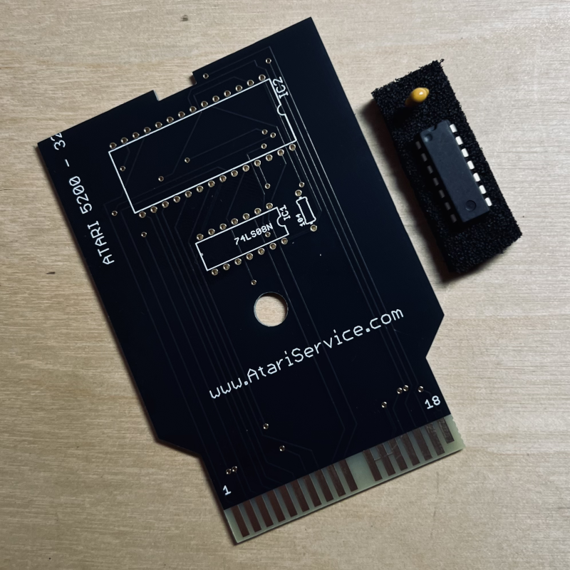 ATARI 5200 - Homebrew PCB For 32K Games - NEW!