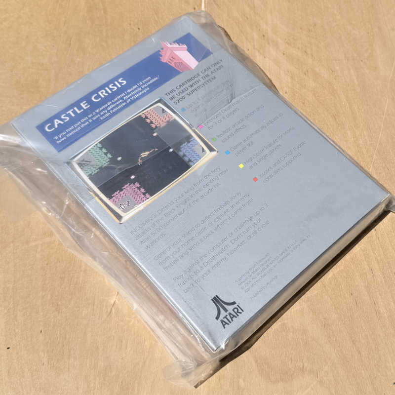 ATARI 5200 - Castle Crisis - NIB