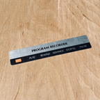 ATARI - Tape Drive Decal - NOS