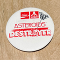 ATARI / COKE - Promotional Asteroids Destroyer Pin - Rare