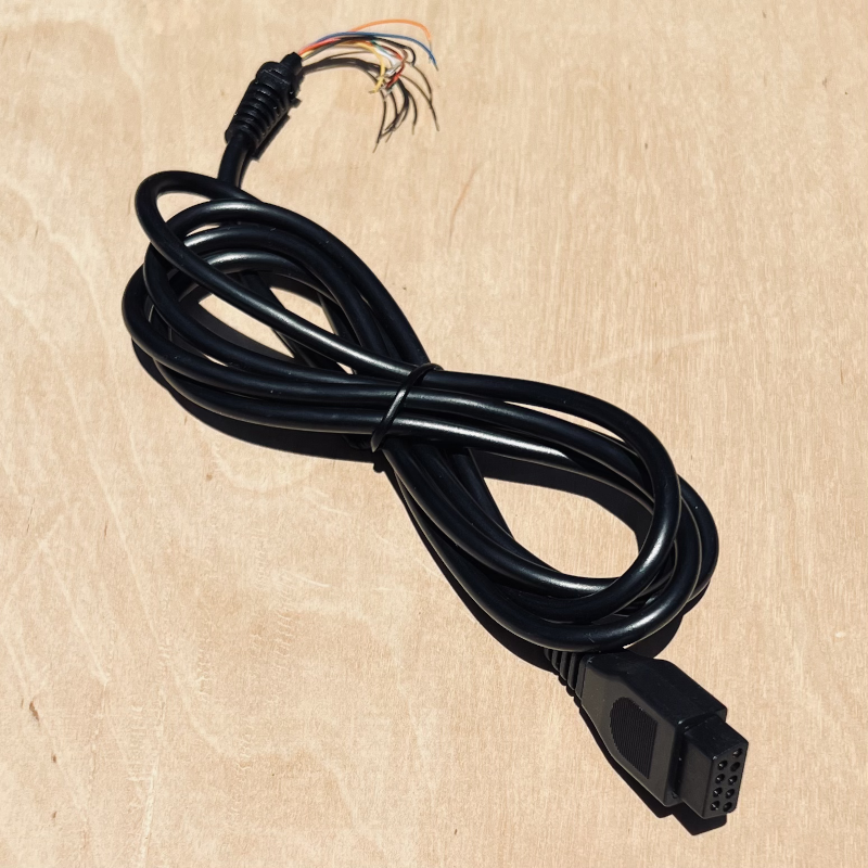 ATARI 2600 / Coleco / SEGA / Vectrex - DB9 Joystick Cable With All 9 Pins - NEW
