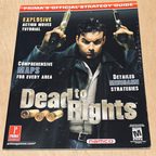 PlayStation 2 / XBOX / Gamecube - PRIMA Dead To Rights Strategy Guide - NEW