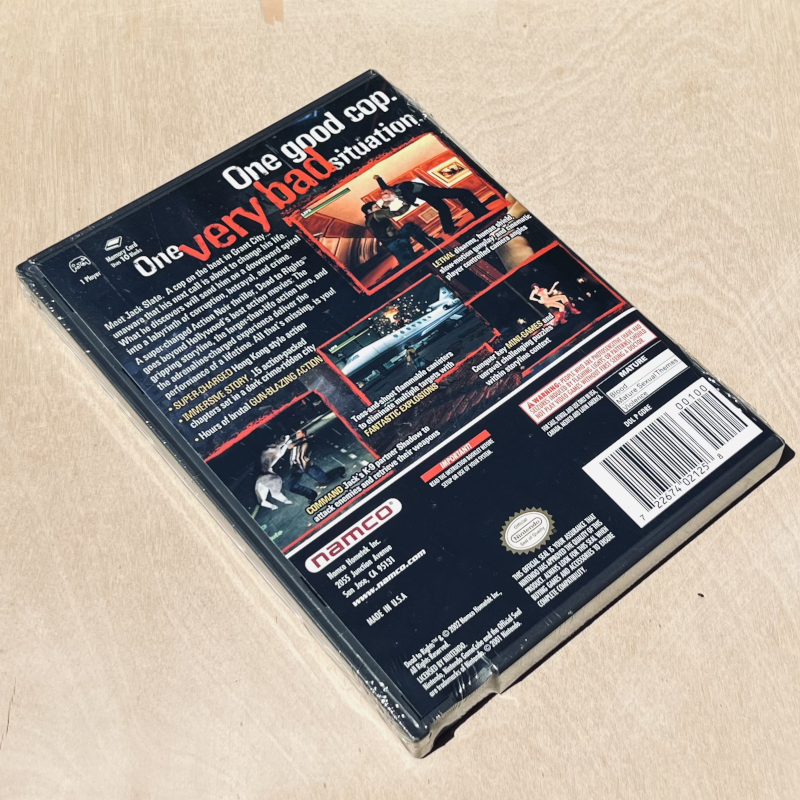 Nintendo GameCube - Dead To Rights - NEW!