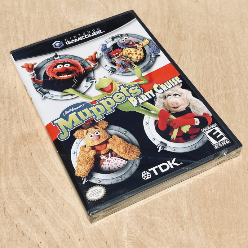 Nintendo GameCube - Muppets Party Cruise - NEW!