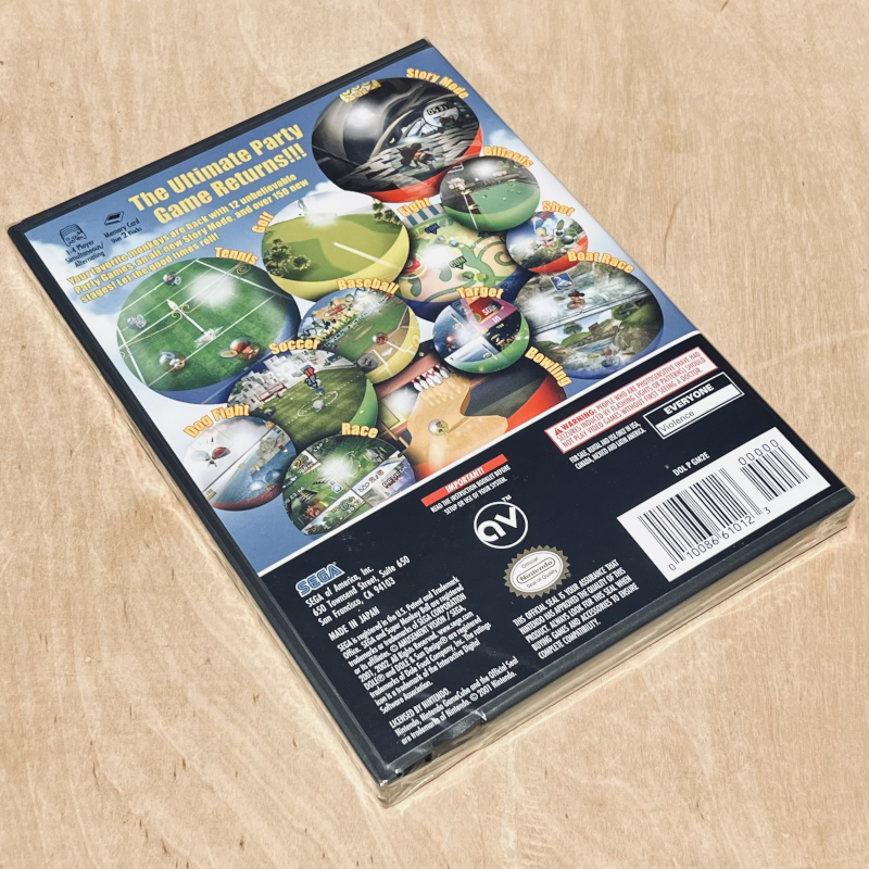 Nintendo GameCube - Super Monkey Ball 2 - NEW!