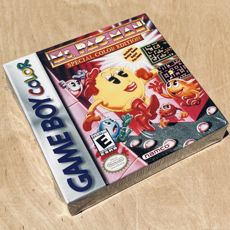 Nintendo Gameboy Color - Ms. Pac-Man - NEW!
