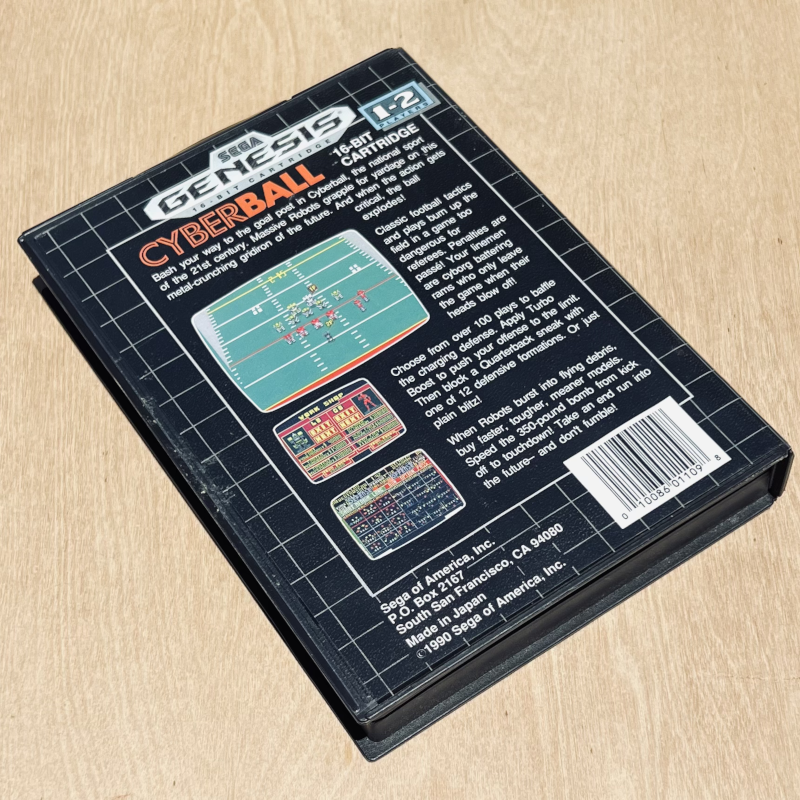 SEGA Genesis - Cyberball - CIB