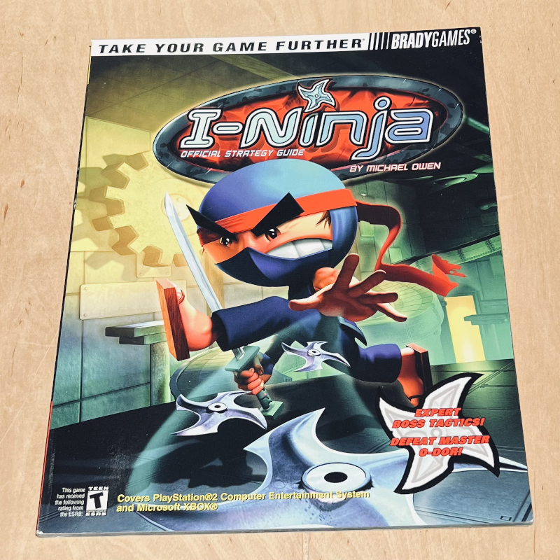 PlayStation 2 / XBOX - Brady I-Ninja Strategy Guide - NEW