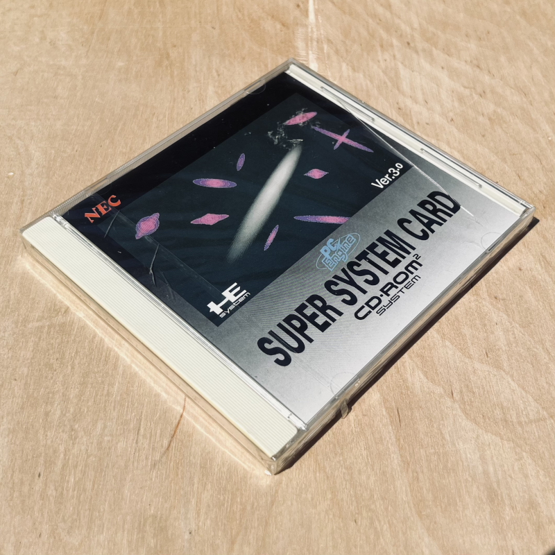 PC-Engine - CD Super System Card 3.0 - NEW!