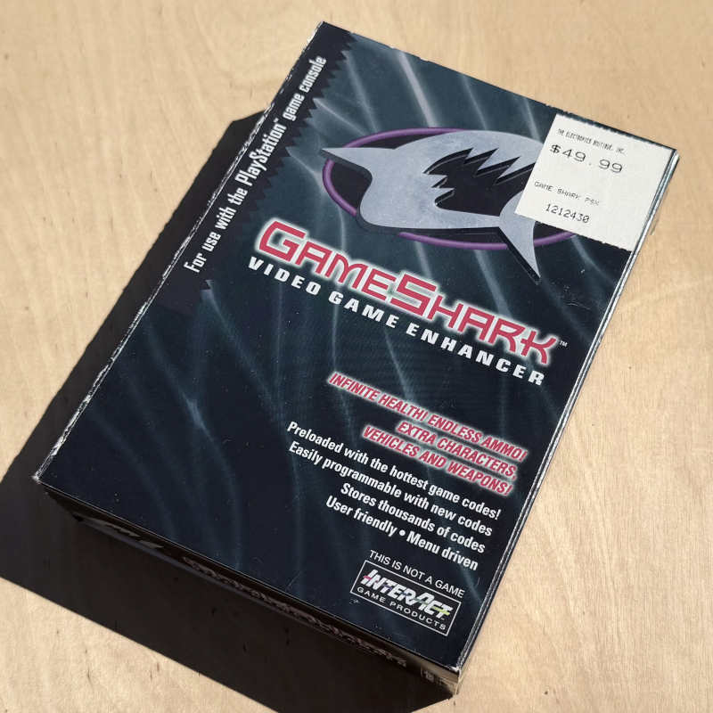 PlayStation 1 - Game Shark - NEW!