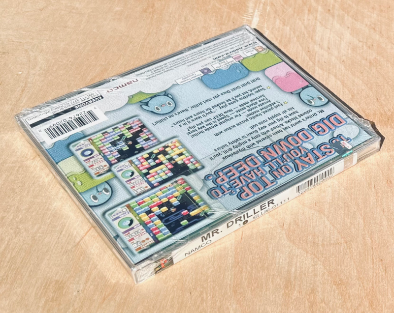PlayStation - Mr. Driller - NEW!