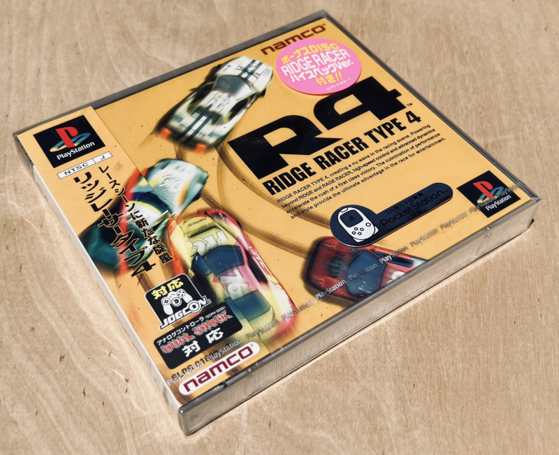PlayStation - Ridge Racer Type 4 - Japan - NEW!