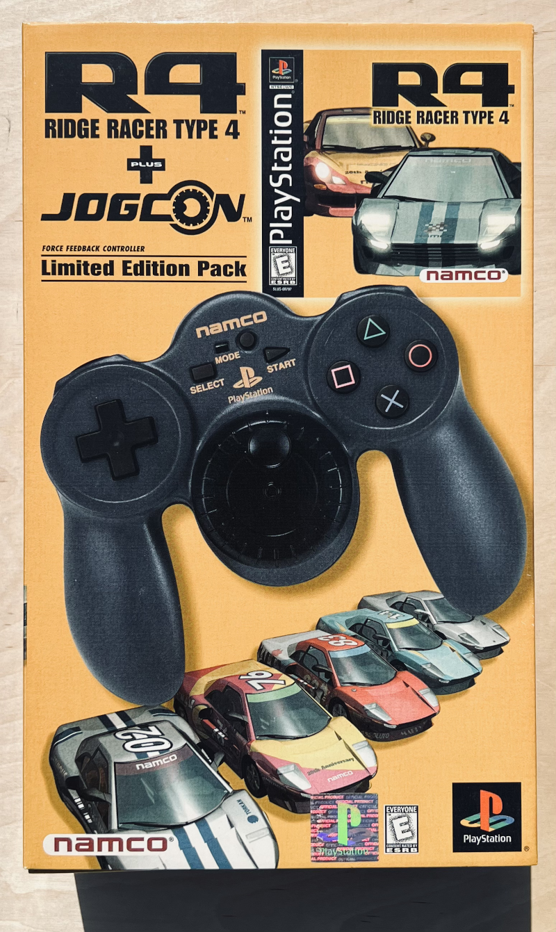 PlayStation - Ridge Racer Type 4 Limited Edition Jogcon Pack - NEW!