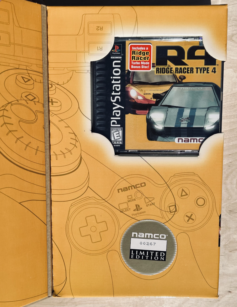PlayStation - Ridge Racer Type 4 Limited Edition Jogcon Pack - NEW!