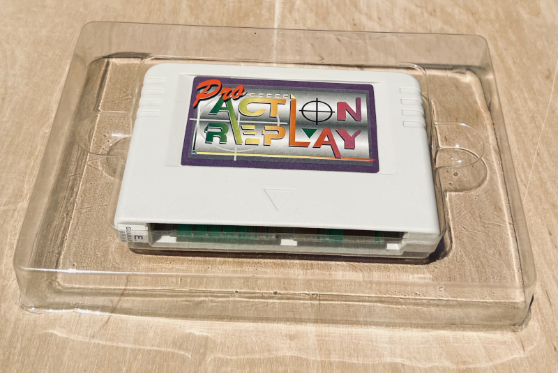 Sega Saturn - Pro Action Replay Cartridge - NEW!