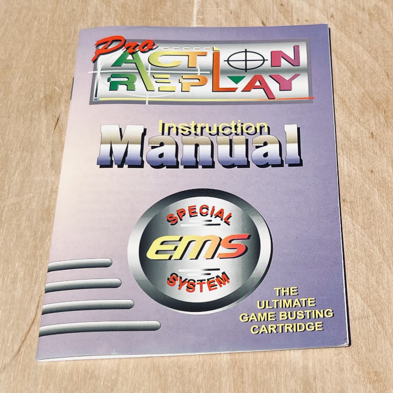 Sega Saturn - Pro Action Replay Cartridge - NEW!