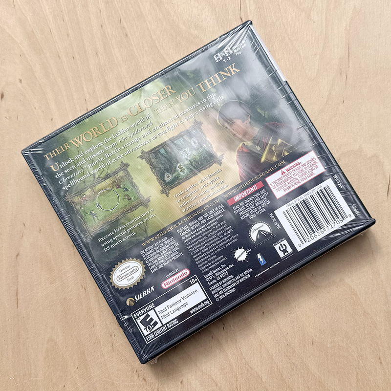 Nintendo DS - Spiderwick Chronicles