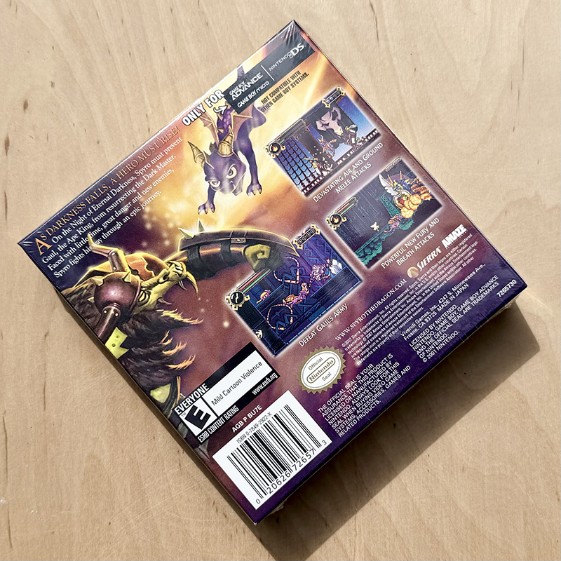 Game Boy Advance - The Legend of Spyro - The Eternal Night