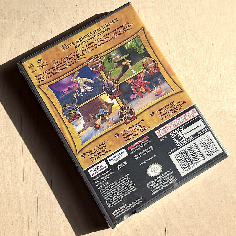 Nintendo GameCube - Spyro - A Hero's Tail